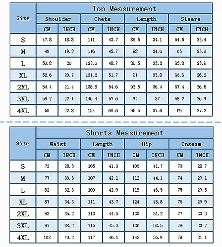 Daupanzees Men's 2 Piece Outfit Long Sleeve Button up Shirt and Pants Traditional Ethnic Suit