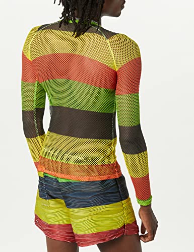 Theophilio, Men's Rasta Printed Crewneck, S