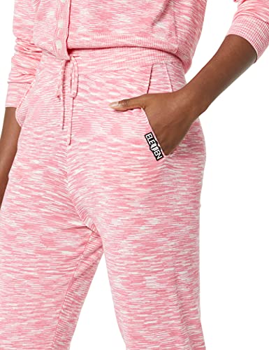 EleVen by Venus Williams Women's Love Buzz Knit Jogger, Hot Fuchsia, XS