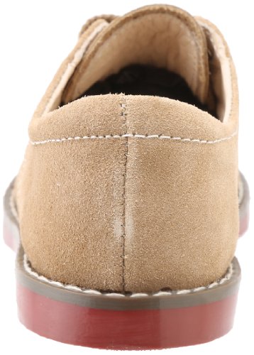 FOOTMATES Bucky Lace-Up Leather Oxford Toddler and Boys Dress Shoes with Wide Toe Box and Custom-Fit Insoles, Non-Marking Outsoles - Dirty Buck, 10.5 Little Kid (4-8 Years)