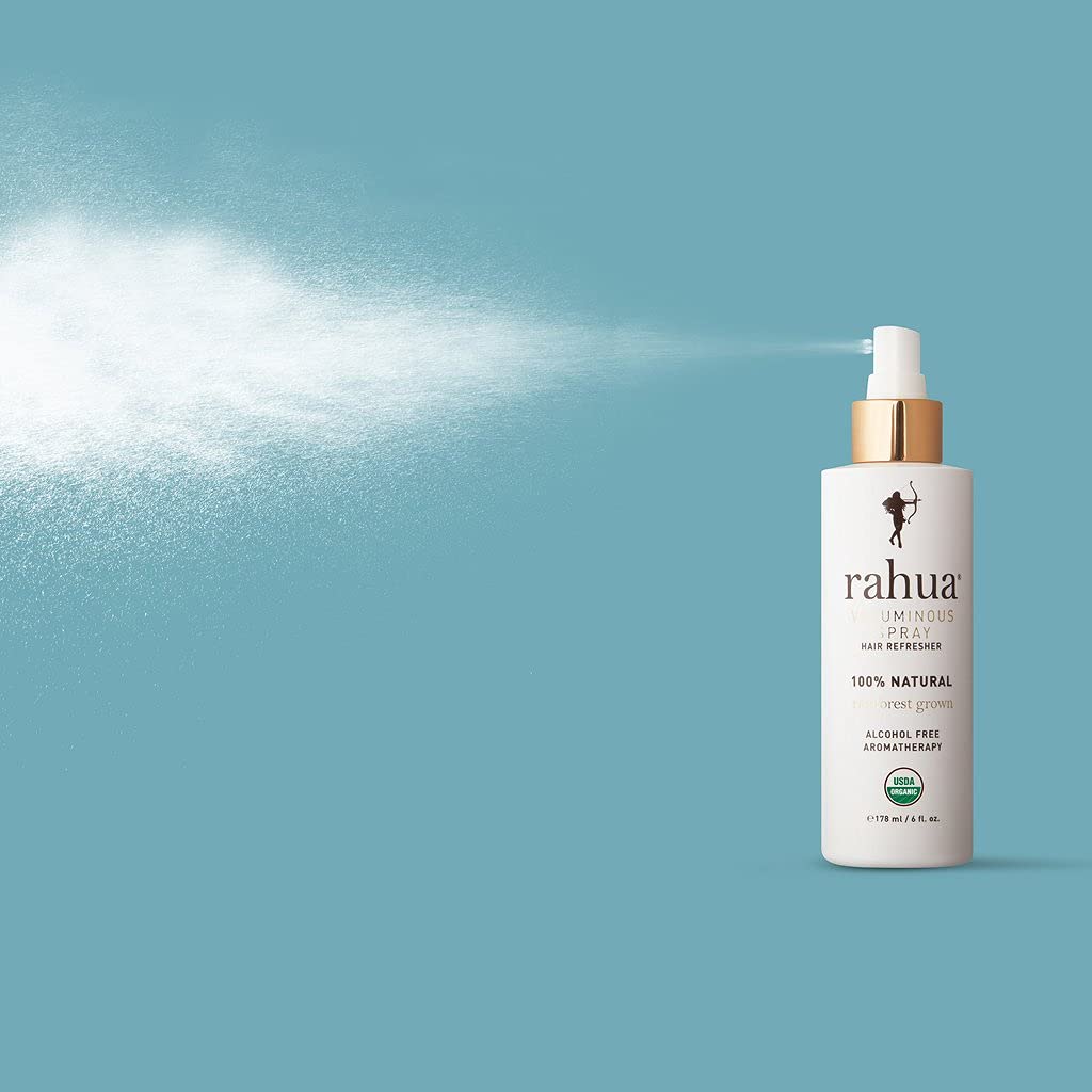 Rahua Voluminous Spray 6 Fl Oz, Scalp and Hair Refresher, Light Lift & Volume, 100% Natural Rainforest Grown, Hair Spray with Fresh, Natural Lavender, and Eucalyptus Aroma