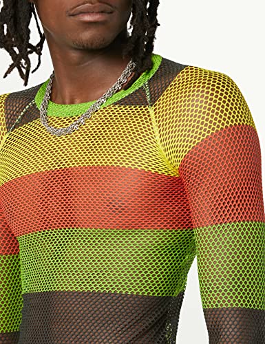 Theophilio, Men's Rasta Printed Crewneck, S