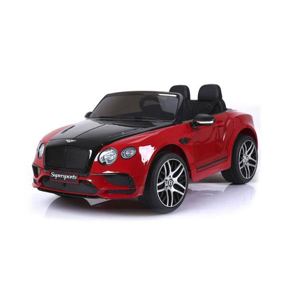 12V Bentley Continental Ride on Car 2 Seater with Parental Remote Control for 3-8 Years (Pink)
