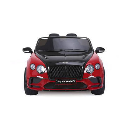 12V Bentley Continental Ride on Car 2 Seater with Parental Remote Control for 3-8 Years (Pink)