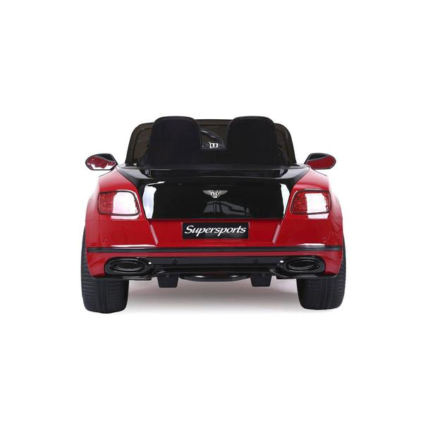 12V Bentley Continental Ride on Car 2 Seater with Parental Remote Control for 3-8 Years (Pink)