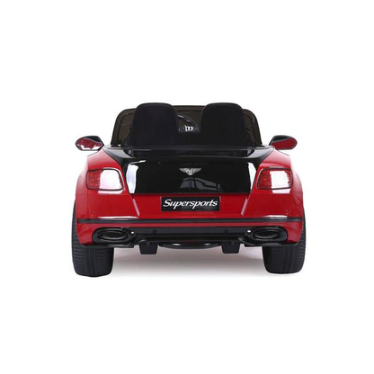 12V Bentley Continental Ride on Car 2 Seater with Parental Remote Control for 3-8 Years (Pink)