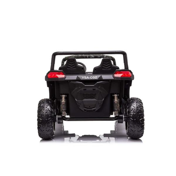 24V 4x4 Freddo Toys Dune Buggy 2 Seater Ride on with Parental Remote Control for 3+ Years (Black)