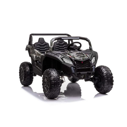 24V 4x4 Freddo Toys Dune Buggy 2 Seater Ride on with Parental Remote Control for 3+ Years (Black)