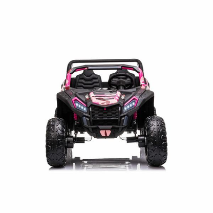 24V 4x4 Freddo Toys Dune Buggy 2 Seater Ride on with Parental Remote Control for 3+ Years (Black)