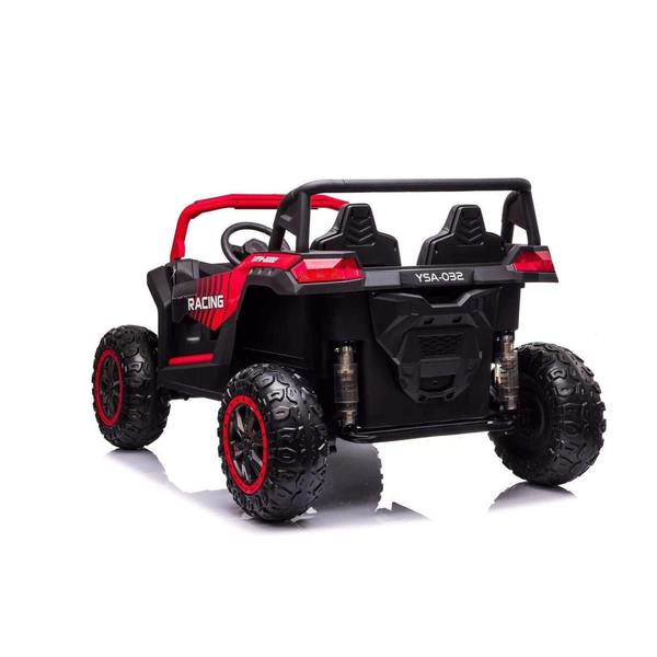24V 4x4 Freddo Toys Dune Buggy 2 Seater Ride on with Parental Remote Control for 3+ Years (Black)