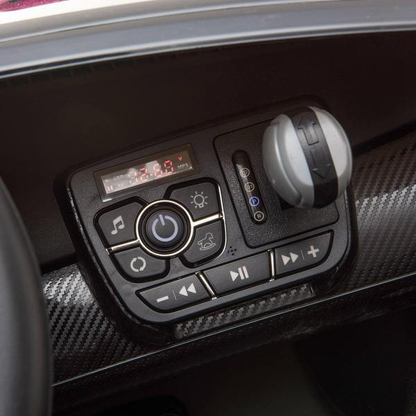 24V 4x4 Lamborghini Veneno 2 Seater Ride on with Parental Remote Control for 3-8 Years (Black)