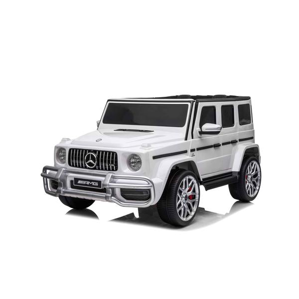 24V 4x4 Mercedes G63 2 Seater Ride on Car with Parental Remote Control for 3-8 Years (Black)