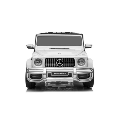 24V 4x4 Mercedes G63 2 Seater Ride on Car with Parental Remote Control for 3-8 Years (Black)