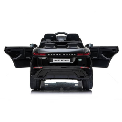 12V Range Rover Evoque 1 Seater Ride on Car (Black)
