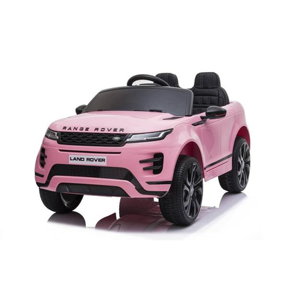 12V Range Rover Evoque 1 Seater Ride on Car (Black)