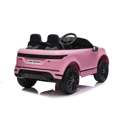 12V Range Rover Evoque 1 Seater Ride on Car (Black)