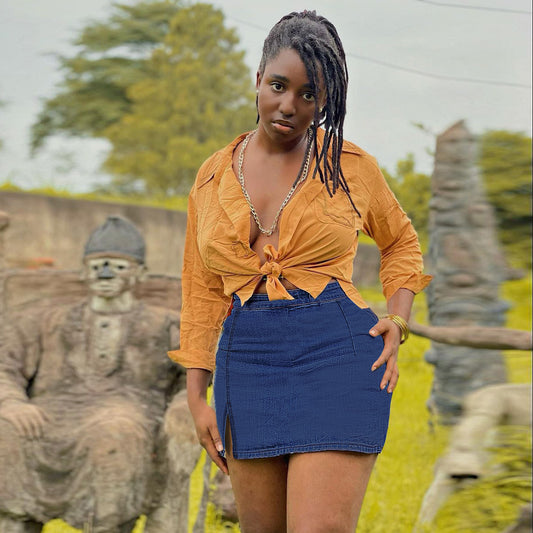 Denim Skirt