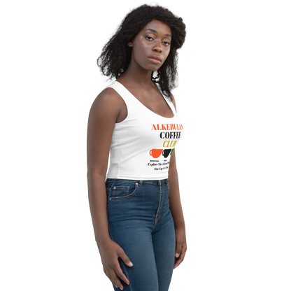 ALKEBULAN COFFEE CLUB Crop Top by SobG Designs