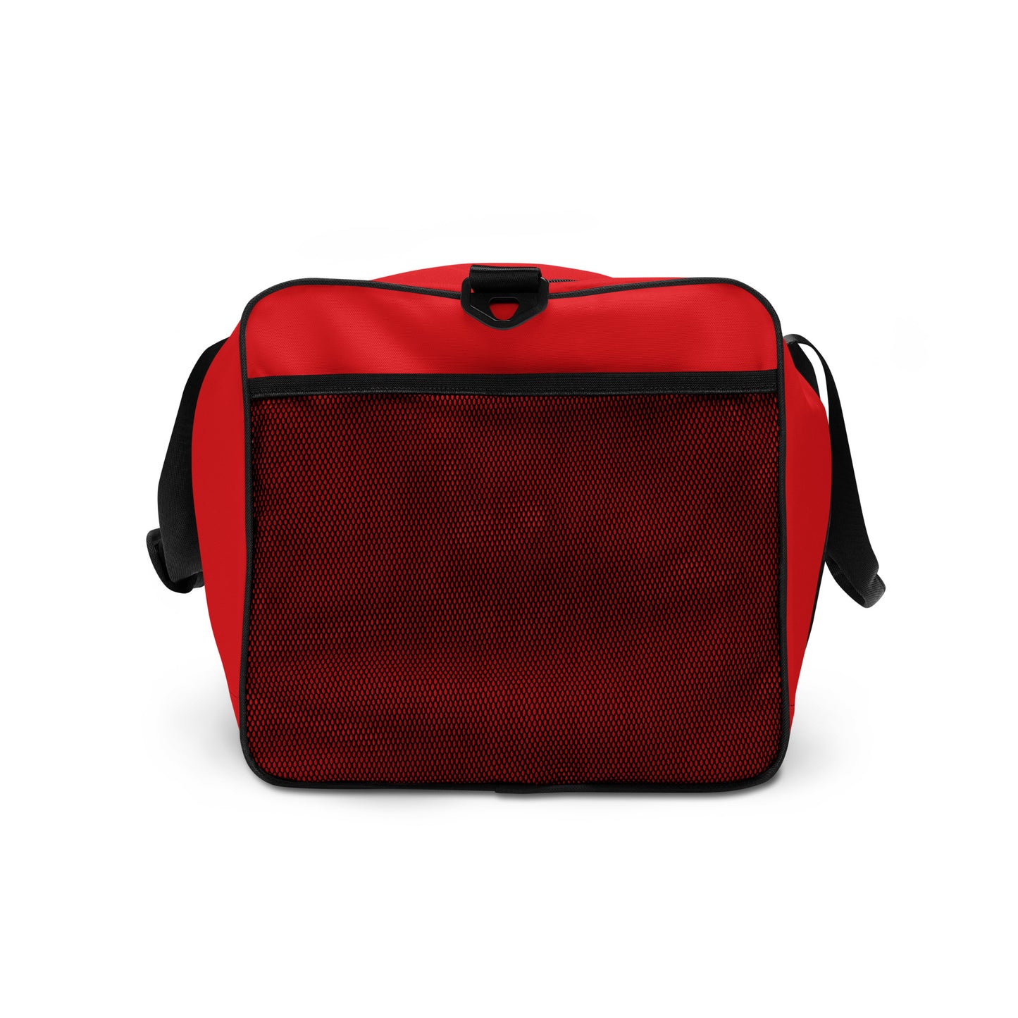 THE RED "WE COULD ALWAYS FLY!" DUFFLE BAG by SobG Designs