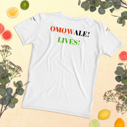 OMOWALE! LIVES! Women's T-shirt by SobG Designs