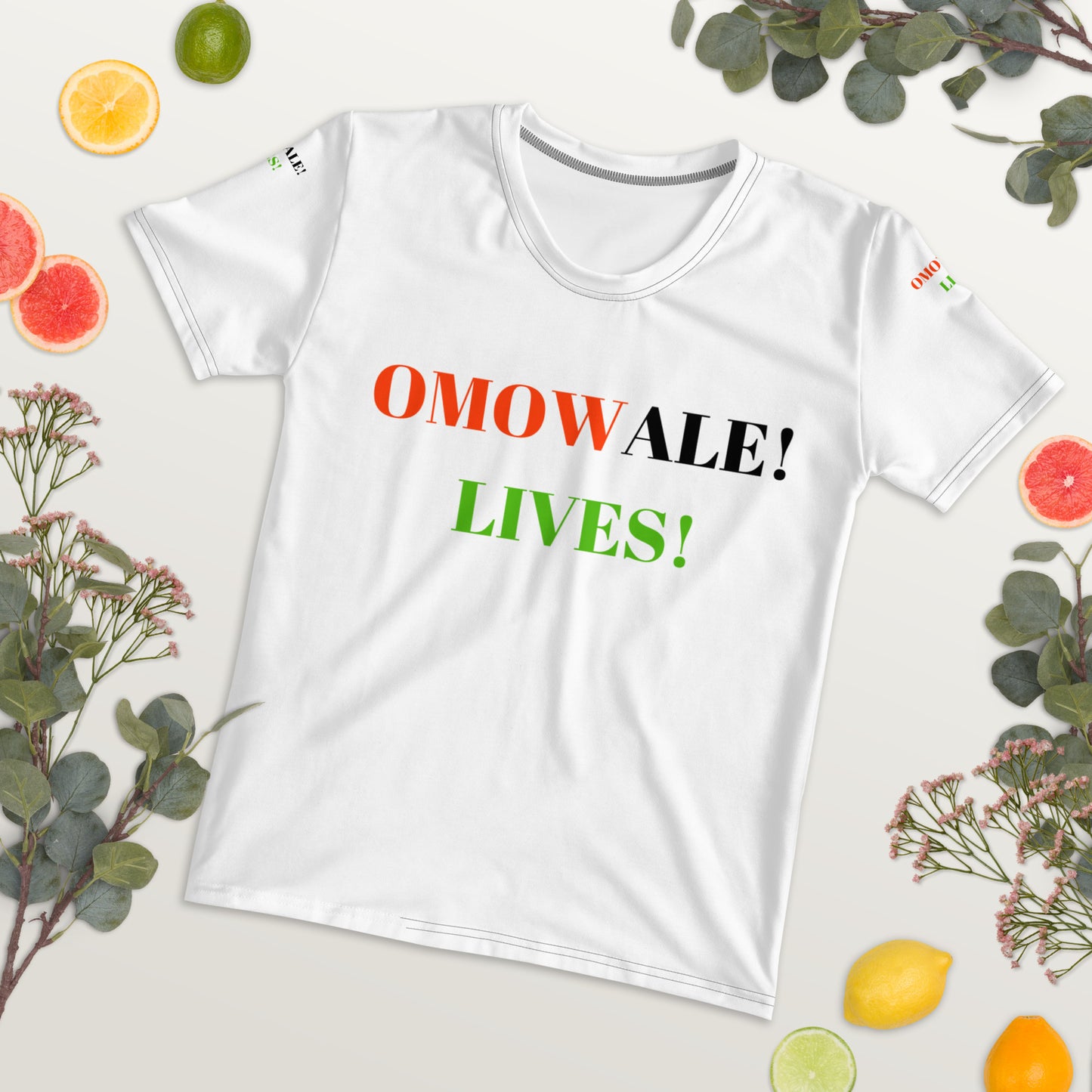 OMOWALE! LIVES! Women's T-shirt by SobG Designs