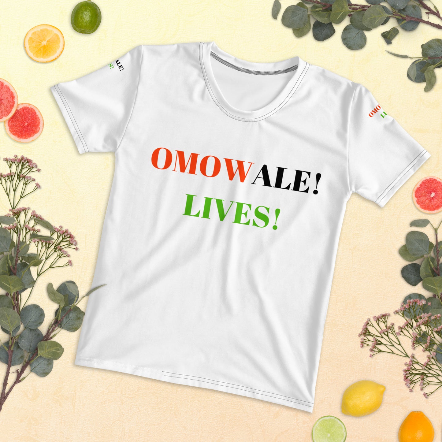 OMOWALE! LIVES! Women's T-shirt by SobG Designs