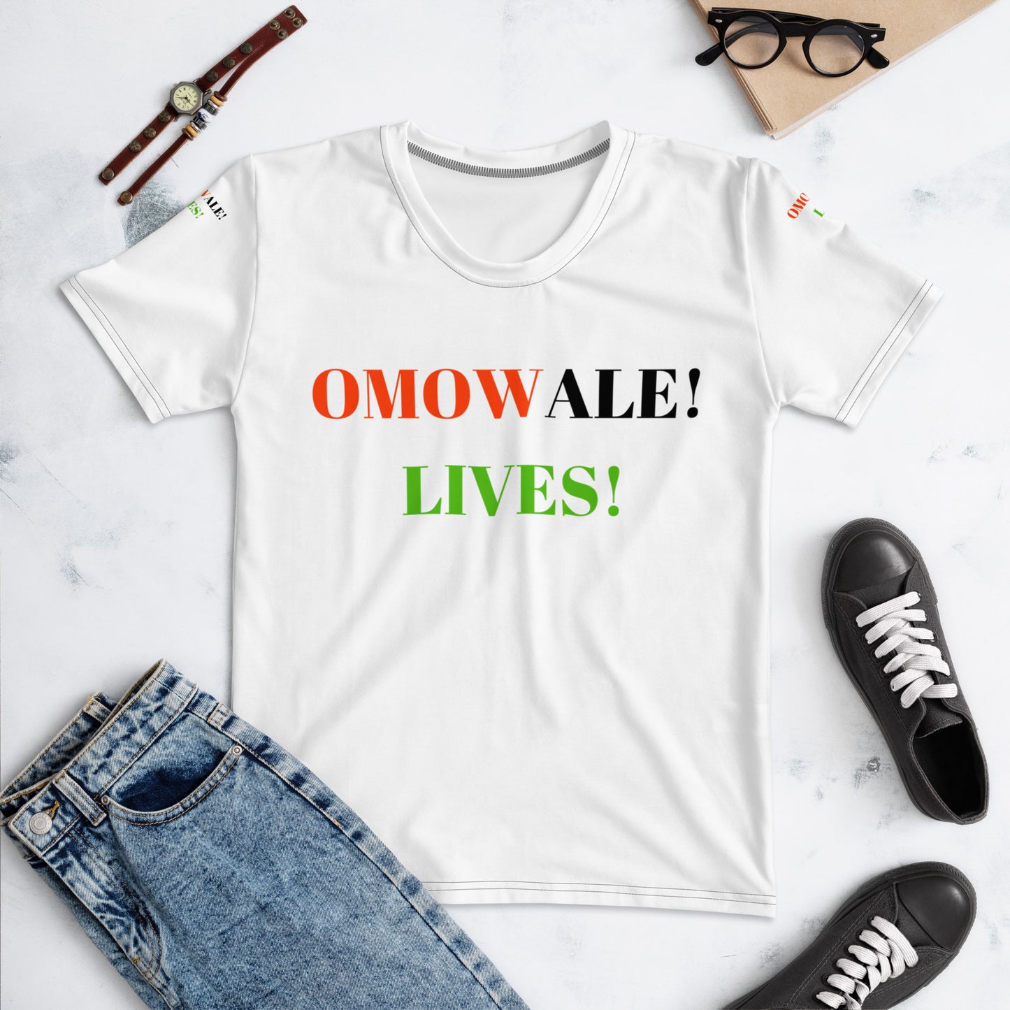 OMOWALE! LIVES! Women's T-shirt by SobG Designs