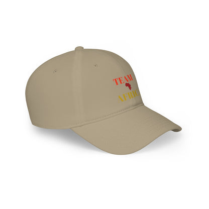 TEAM AFRICA Low Profile Baseball Cap by SobG Designs