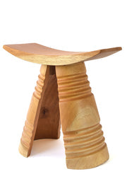 Cedrela Wood Ring Stool from Ghana