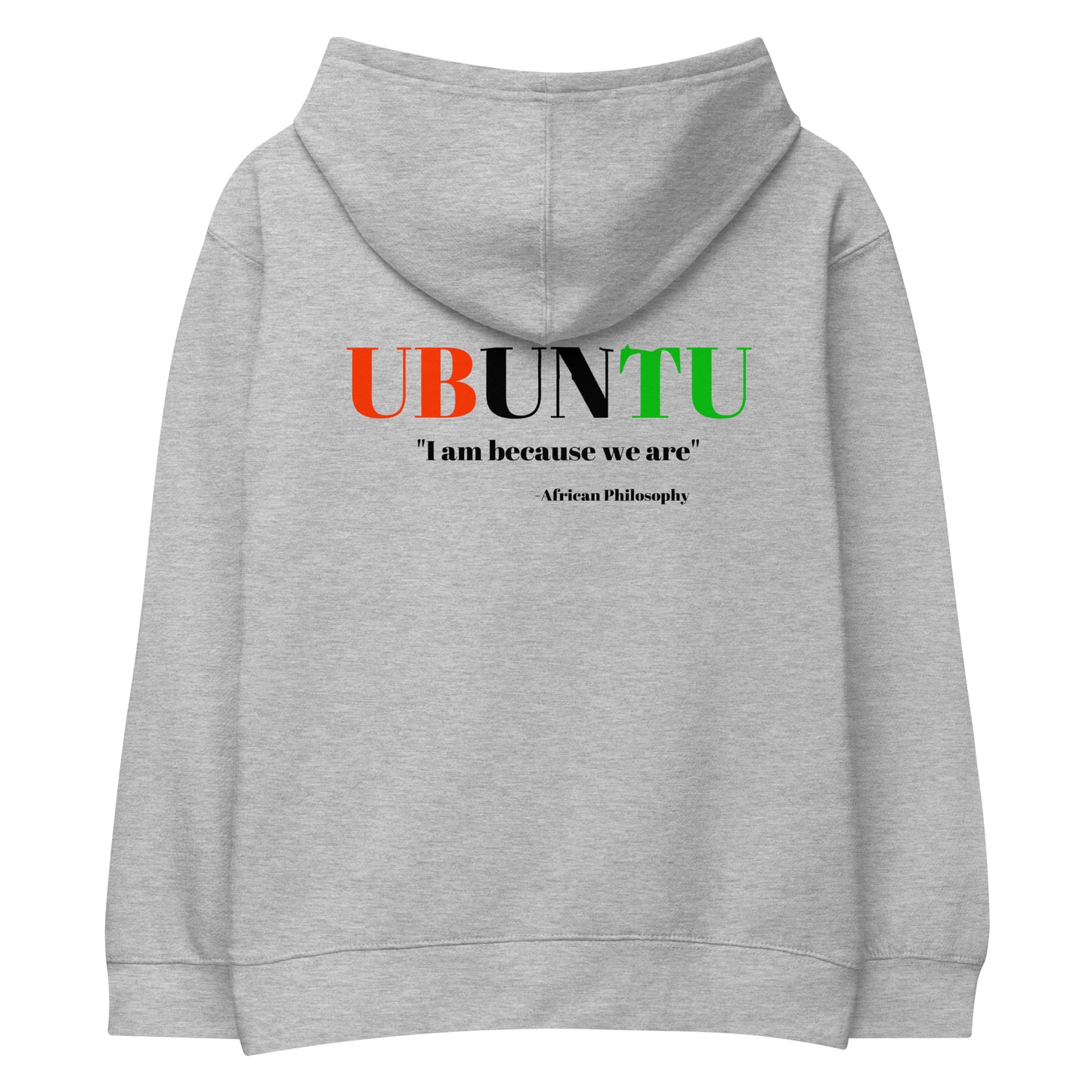 UBUNTU Kids Fleece Hoodie by SobG Designs