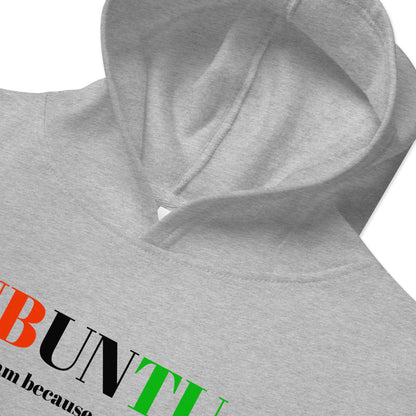 UBUNTU Kids Fleece Hoodie by SobG Designs