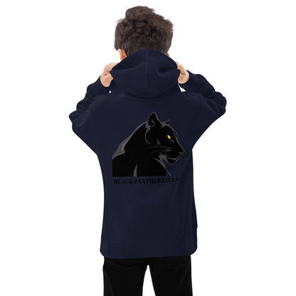 Kids BLACK PANTHER LIVES!  Unisex Fleece Hoodie by SobG Designs