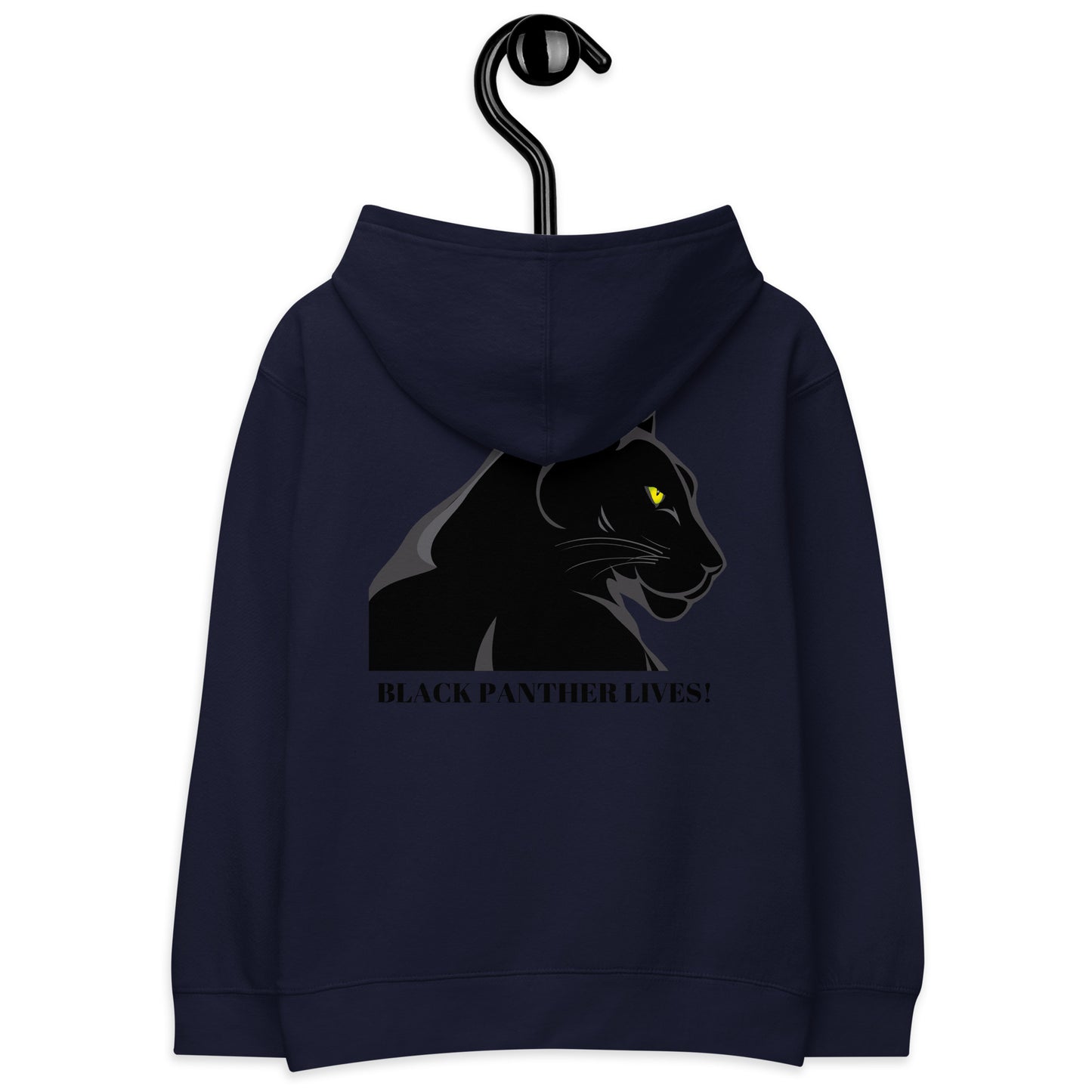 Kids BLACK PANTHER LIVES!  Unisex Fleece Hoodie by SobG Designs