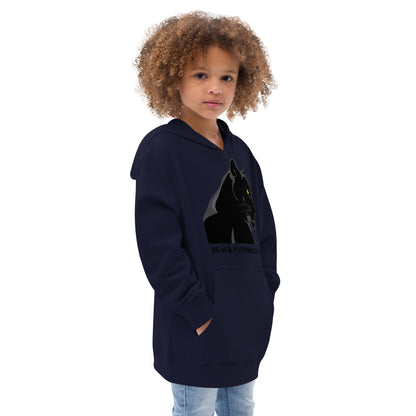 Kids BLACK PANTHER LIVES!  Unisex Fleece Hoodie by SobG Designs