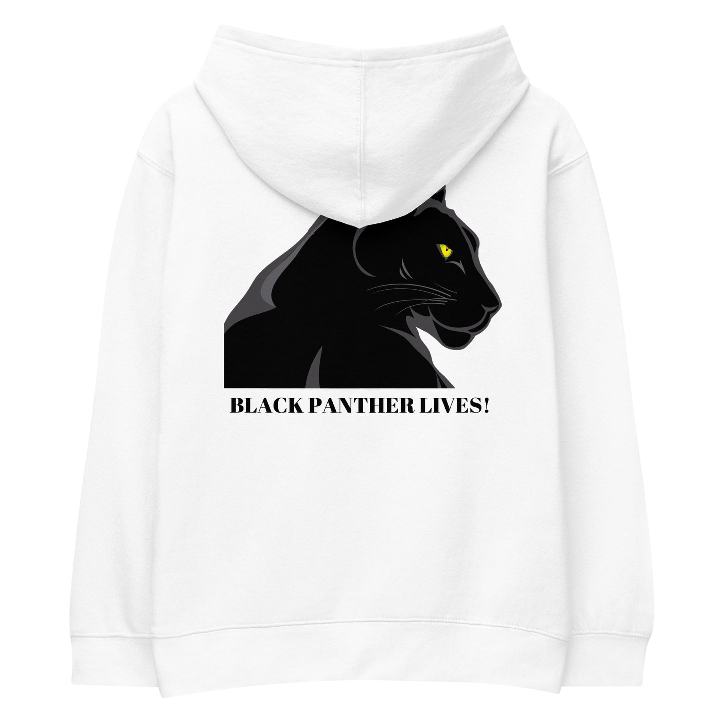 Kids BLACK PANTHER LIVES!  Unisex Fleece Hoodie by SobG Designs
