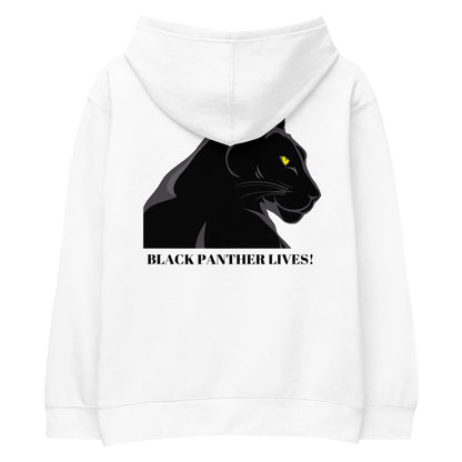 Kids BLACK PANTHER LIVES!  Unisex Fleece Hoodie by SobG Designs