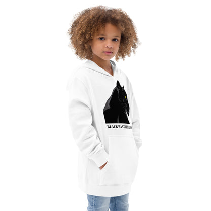 Kids BLACK PANTHER LIVES!  Unisex Fleece Hoodie by SobG Designs