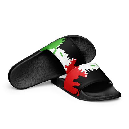 OUR COLORS Men’s Slides by SobG Designs