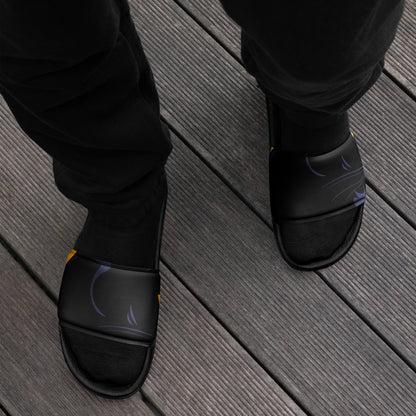 BLACK PANTHER LIVES! Men’s Slides by SobG Designs