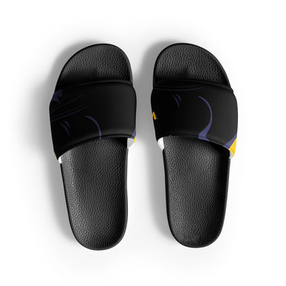 BLACK PANTHER LIVES! Men’s Slides by SobG Designs