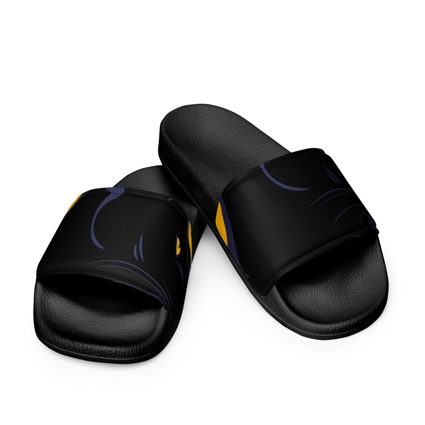 BLACK PANTHER LIVES! Men’s Slides by SobG Designs