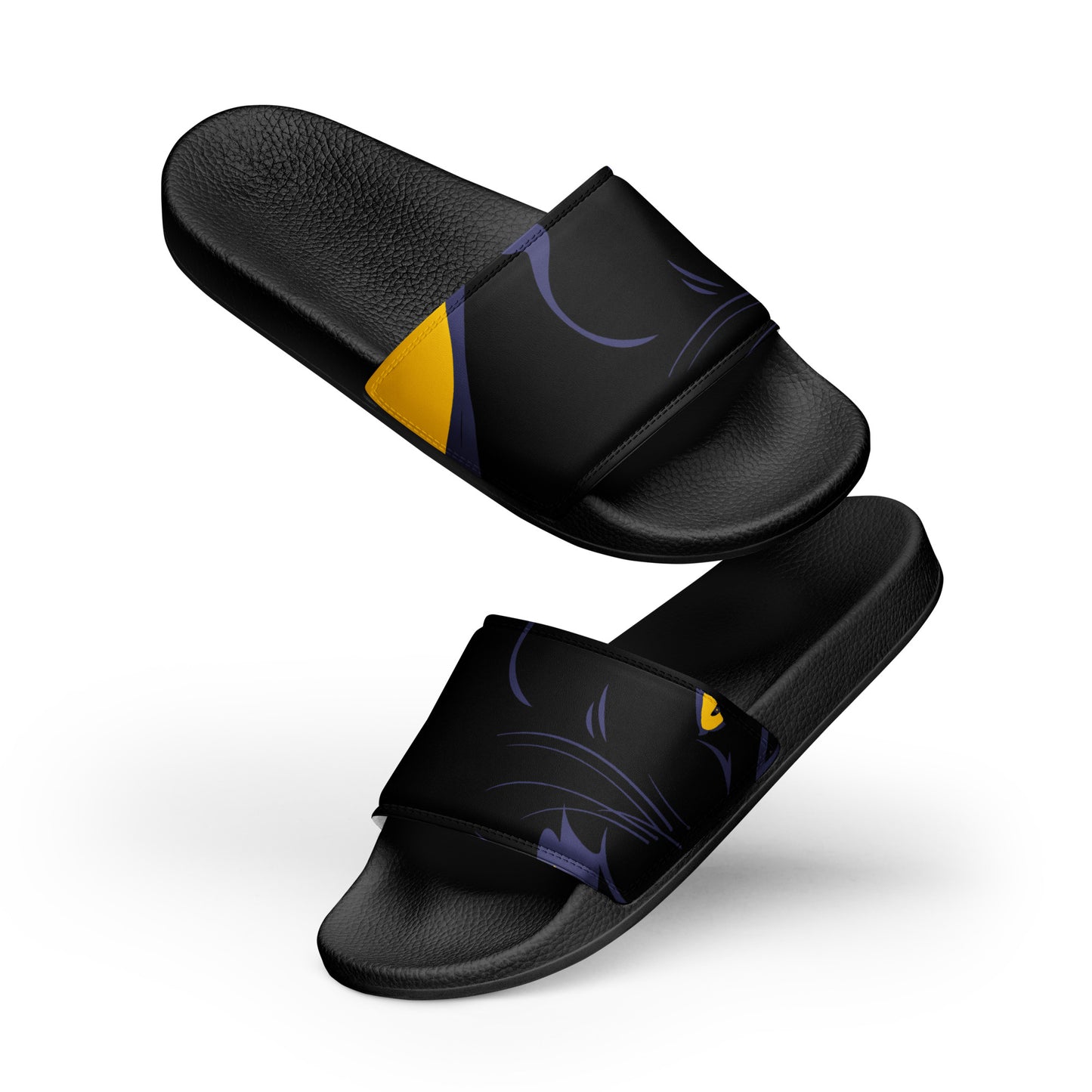 BLACK PANTHER LIVES! Men’s Slides by SobG Designs