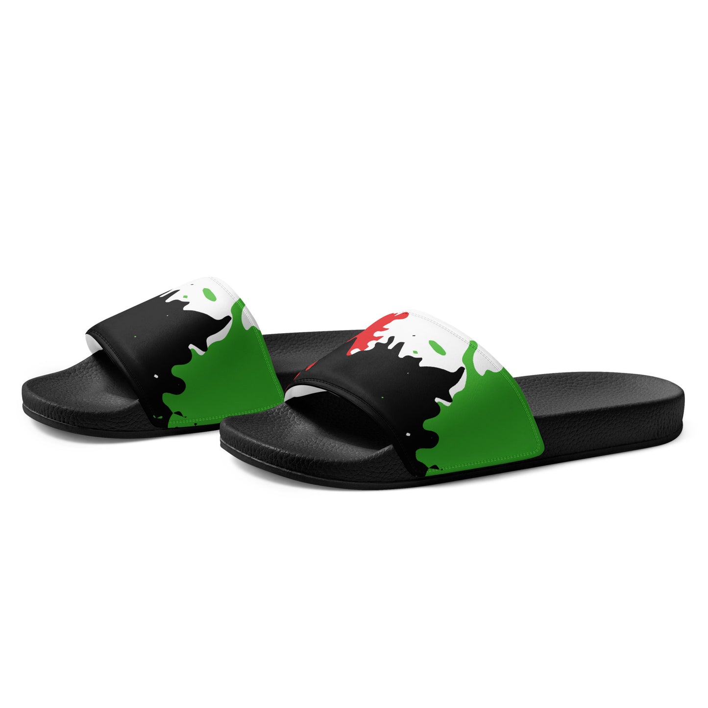 OUR COLORS Men’s Slides by SobG Designs
