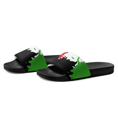 OUR COLORS Men’s Slides by SobG Designs