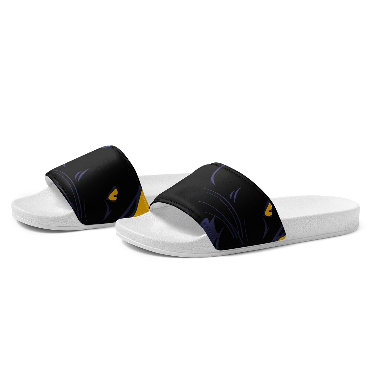 BLACK PANTHER LIVES! Men’s Slides by SobG Designs