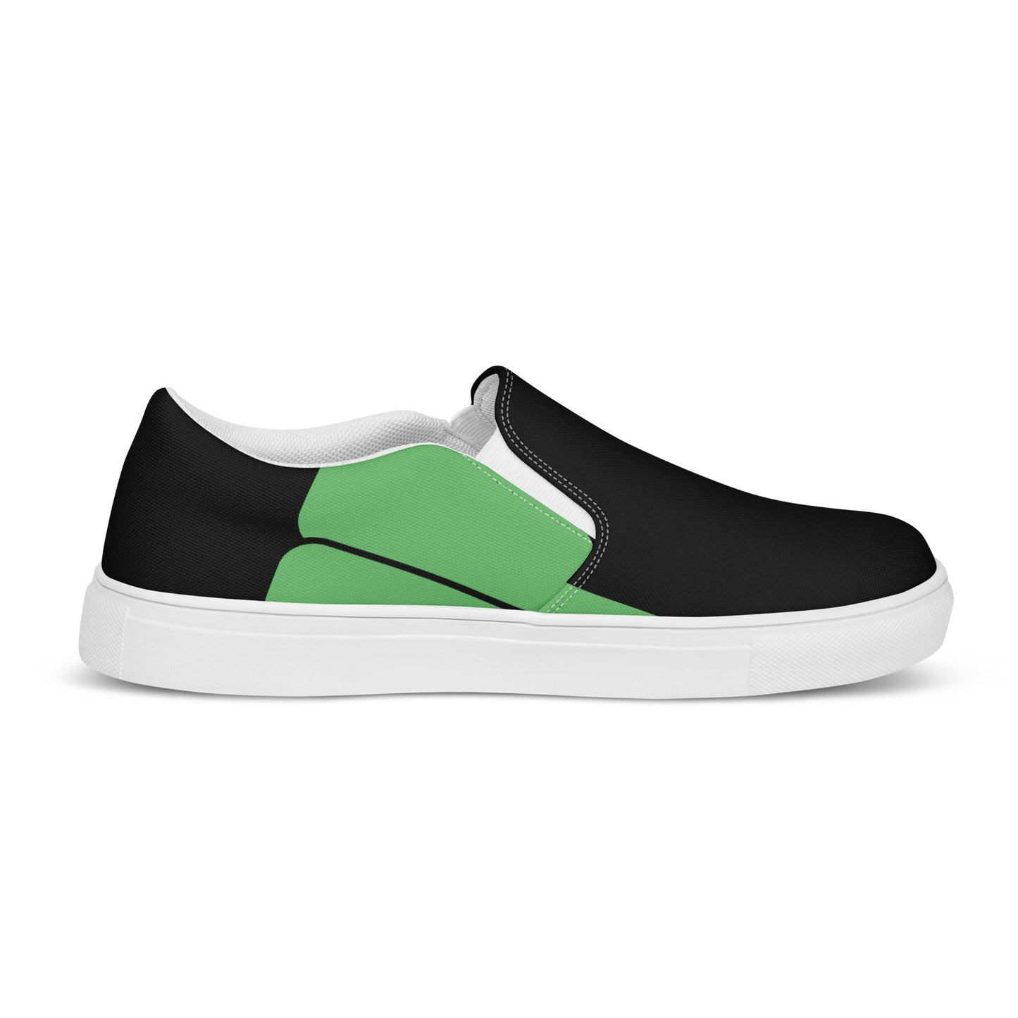 THE RED THE BLACK THE GREEN Men’s Slip-on Canvas Shoes by SobG Designs