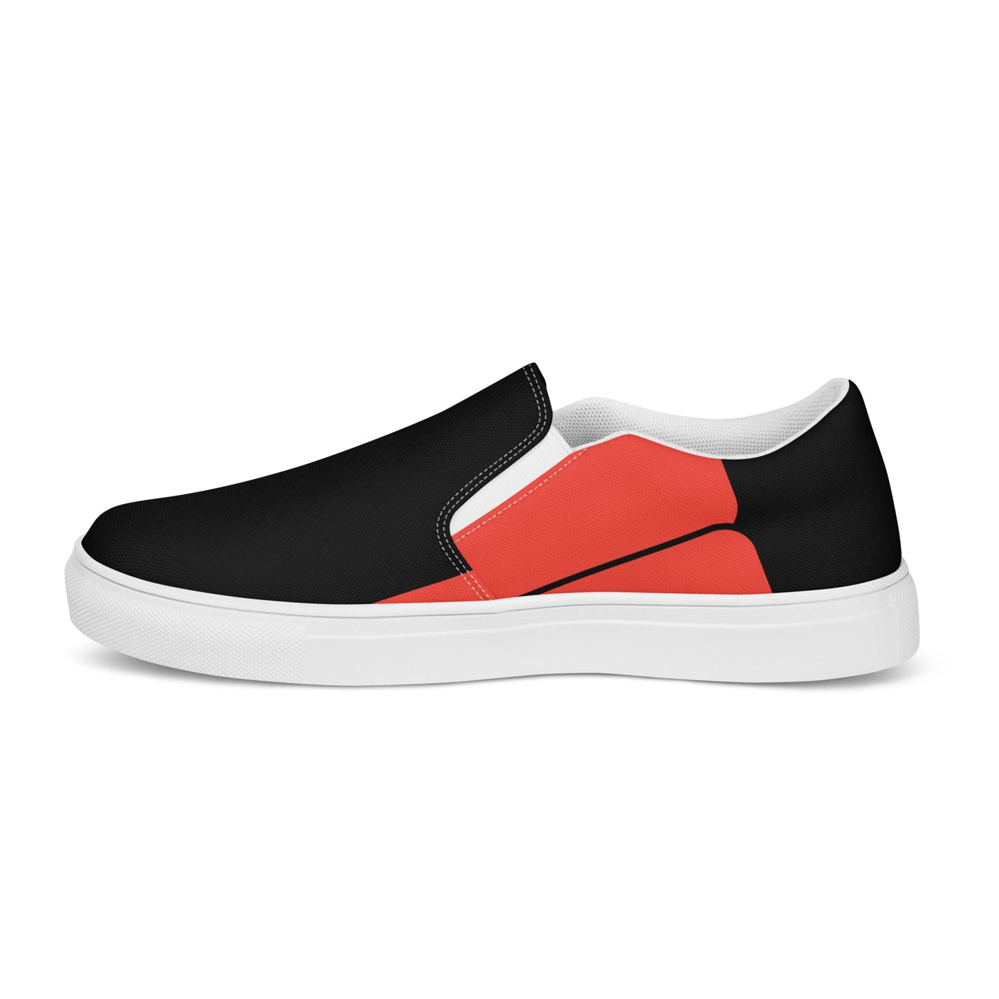 THE RED THE BLACK THE GREEN Men’s Slip-on Canvas Shoes by SobG Designs