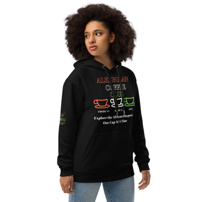ALKEBULAN COFFEE CLUB Unisex Premium Eco Hoodie by SobG Designs