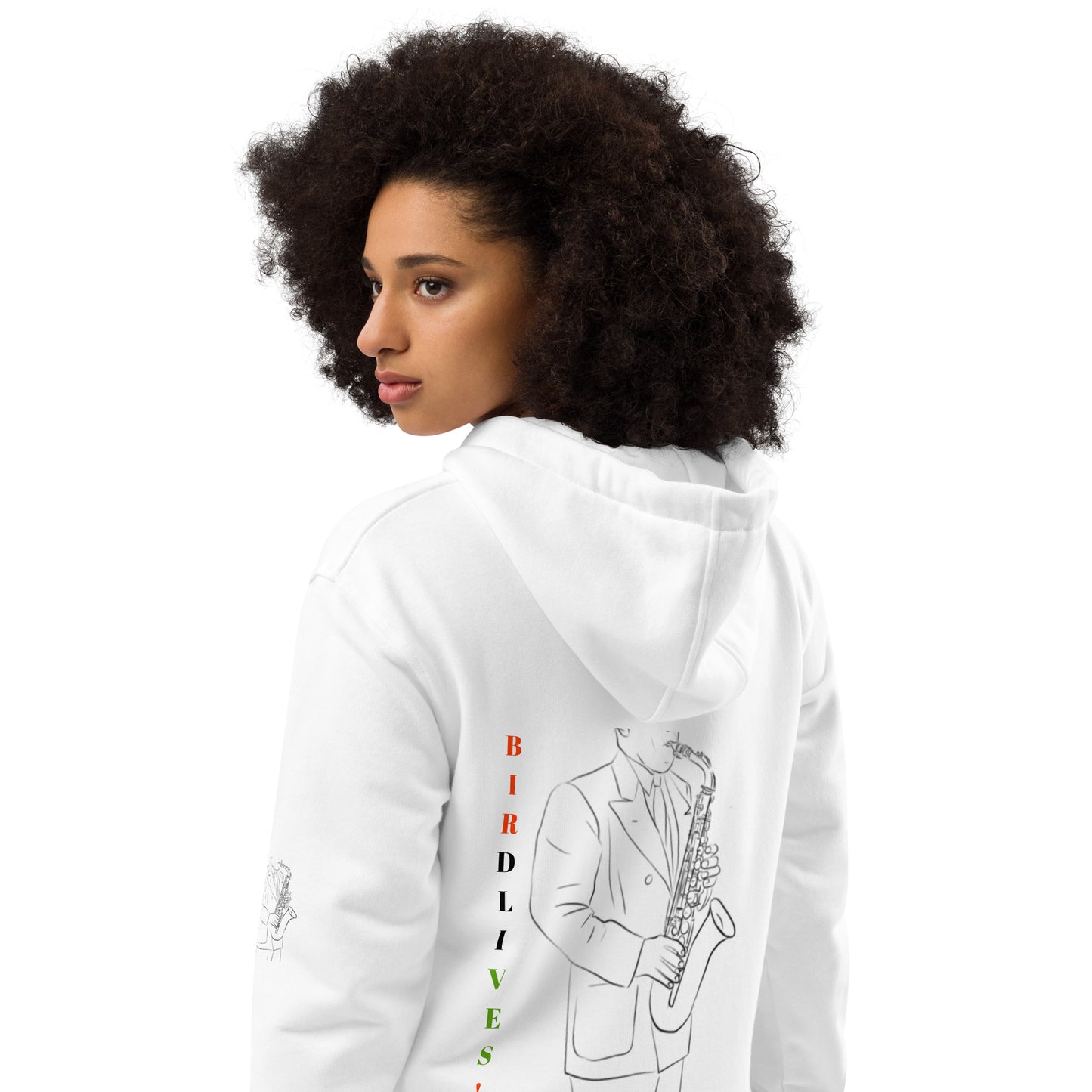 BIRD LIVES! Premium Eco Hoodie by SobG Designs