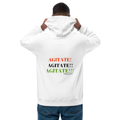 AGITATE! AGITATE! AGITATE!  Premium Eco Hoodie by SobG Designs
